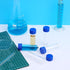 10pcs Plastic Specimen Cup with Lid Stool Specimen Container for Laboratory Medical Use (25-30ml, Without Spoon)