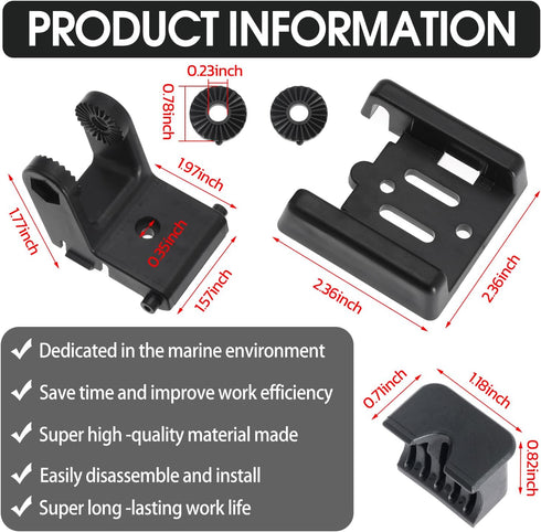 Transducer Mount Bracket For MHX XNT Transducer Mount Transducer Mounting Plate For XHS Model Transducers Transom Mounting Hardware Kit For XNT 9 20 XNT 9 20 T XNT 9 QB 90 T XNT 9 QB 90 XNT 9 SI 180 T
