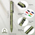 TBOACTP 4.7 3 2 6 2 Mini EDC Ballpoint Pen, Pencil and Stylus in One, with Refill, Pencil Tip and Stylus Tip, Bolt