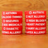 2 Pack 12 of Medical Alert Wristband Bracelets in Options