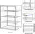 3 Countertop, 10.63''L 10" 14.17" JOYZAN Pastry Display Case, Tier Bread Box for Kitchen Acrylic Bread Container