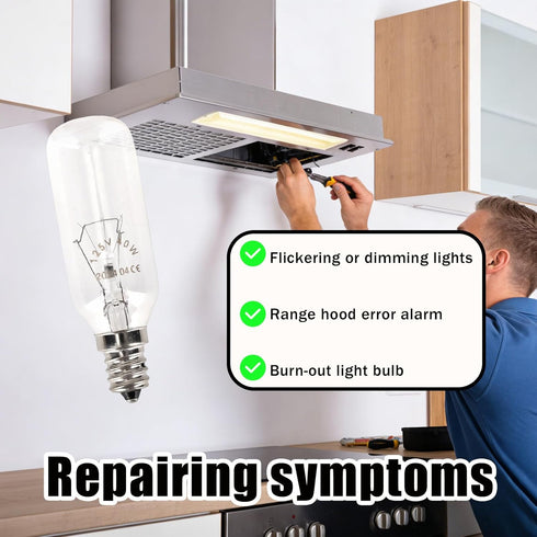 BTFO 4pcs SB02300264 T8 E12 40W Bulbs Bulbs PM250-A PM250-B PM390 PM390-HS PM390S RM50000 RM503004 RM503601 Light