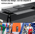 symcode Screen,2000mAh 1D Bluetooth CCD Barcode Scanner Wireless with Display Battery Portable Mini Bar Code Scanner
