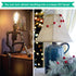 8 Ft Silver Lamp Cord with Switch, Vinyl Covered Replacement Electrical Wire for Table & Floor Lighting Fixtures, UL