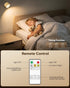 LINKEGO 2 3 Dimmable 360 2 Pack) LED Wall Mounted Lights Pcs with Remote, Rechargeable Wall Sconce with Color Temps