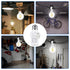3 Prong Light Socket to Plug Adapter, E26 Outdoor Light with Outlet, E27 Light Bulb to 2/3 Prong Splitter