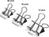 TecUnite 150 Pcs Binder Clips Assorted Sizes Paper Clamps Clips Large Medium Small Clips Office Supplies by TecUnite