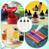 BENECREAT 10PCS 100ml Transparent Plastic Squeeze Bottles with Scale and Black Twist Cap for Liquids