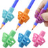Kyuionty 6 Pcs Pencil Grips Kids Handwriting, Multicolor Grip Posture Correction Writing Aid Tool Grippers, Perfect