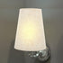 6X6X7 Inches E14 Bulb Linen Fabric Lampshade Beige Semi-Circle Heightened Design for Table and Pendant Lamp Decoration