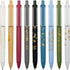 MiSiBao 0.7mm Black Ink Gel Pens - Refillable & Retractable Gel Ink Rolling Ball Pens, 9-pack