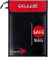 Upgraded Fireproof Document Bag with 2 Pockets (2000 ) 15 x 11 Inches Silicone Coated Fireproof and Waterproof Money