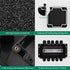 ABS IP67 Waterproof Dustproof Electrical Junction Box, with 15A 600V Barrier Terminal Cable Connector, 5 in/5 Out