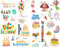 Seasonstorm Kawaii Aesthetic Happy Birthday Travel Journal Diary Paper Stickers Scrapbooking Art Supplies (PK346)