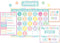 Pastel Pop Calendar Bulletin Board, Teacher Created Resources