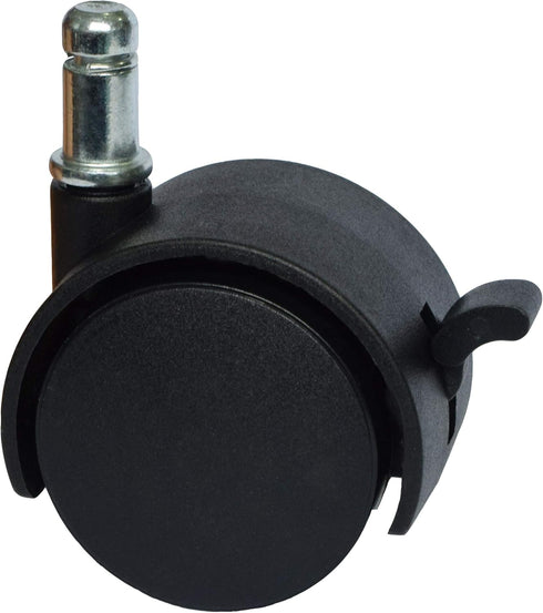 MySit 2" Replacement Office Chair Caster Wheels with Brake, Set of 5