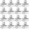 15 Sets Twist Lock Fasteners, Marine Grade Quarter Turn Fasteners, Rustproof Zinc Alloy Eyelet and Stud