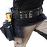 20-222 Heavy Duty Polyester Tool Rig Padded Belt, Black for Construction and Heavy-Duty Use