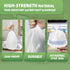 4 330 Count 3G Gallon Small Trash Bags Tear & Leak Resistant Small Garbage Bags For Bathroom White Trash Can Liners