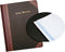 Log Book Adams, 8.13 x 10.38 Inches, Black Covers with Maroon Spine, 150 Pages (ARB810L15)