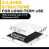 Dry Erase Magnetic Labels - Reusable Sticky Notes - Magnetic Notepads for Refrigerator - Dry Erase Magnetic Sheets - Blank Magnet Stickers to Write On - Magnets for Whiteboard Classroom Fridge