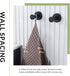 APLusee 2 Pack Bathroom Towel Hook - Stainless Steel Round Coat Robe Hanger for Toilet Kitchen (Matte Black)