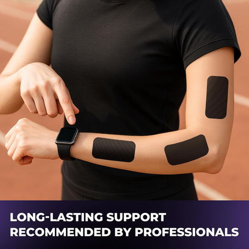 PATCH4U (30 Pack) Packaging Premium Tape - Pain Free Removal, Hypoallergenic, Latex Free & Gentle On Skin - May Vary