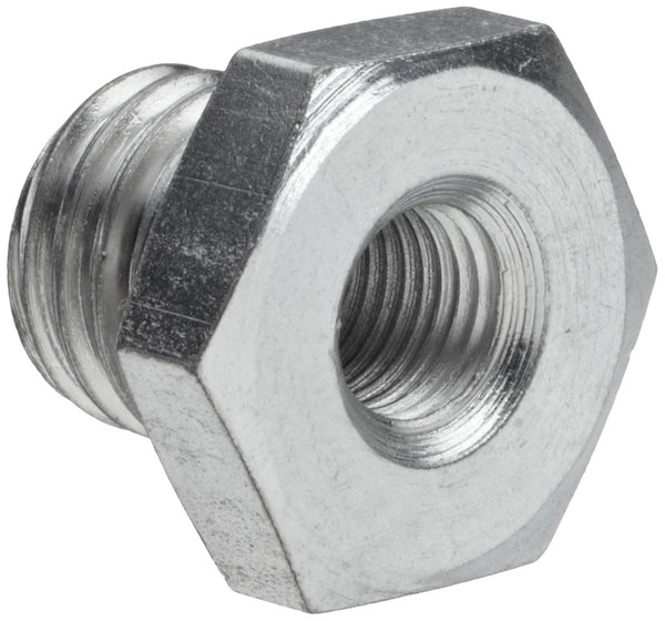 Weiler 07746 Adapter, 5/8"-11 UNC to 3/8"-24 UNF Nut for Cup or Wheel Brush