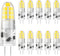 DiCUNO G4 LED Bulb 12V, JC Bi-Pin Base 2W Daylight White 6000K, 20W T3 Halogen Replacement Bulb for Landscape Light