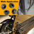 Mriuuod 100pcs M5-0.8 M5 0.8mm 8mm 4mm Hex Nuts, Carbon Steel, Black Oxide, x Tiny Nuts, Hex Drive, Metric, Right Hand