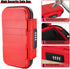 XXL Large Outdoor Waterproof Security Lock Box, Shockproof Travel Safe with Removable Wire Rope, 4-Digit Combination