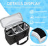 3 Reusable Cups Drink Carrier for Delivery with Adjustable Dividers, Insulated Drink Caddy, Beverages Carrier Tote Bag