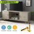 Masendelk 5 Inch 130mm, 4pcs Gold Furniture Legs / Modern Sofa Legs Cabinet Replacement Legs, Heavy Duty Metal Legs