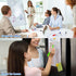 Thenshop 200 Pack Dry Erase Markers with 4 Magnetic Whiteboard Erasers Set, Bulk Fine Point for Office