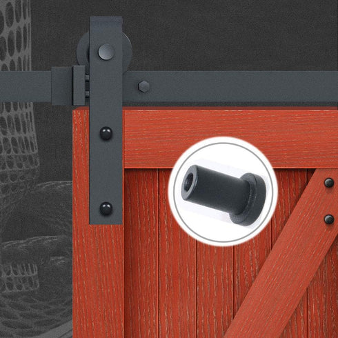 Sliding Barn Door Spacers, Replacement Hardware for Flat Track Pack of 4 (50mm/2inch)