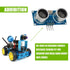 EPLZON HC-SR04 (Pack 5 Ultrasonic Module Distance Sensor fit for Arduino UNO MEGA Nano Robot XBee ZigBee of pcs)