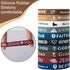 Bible Verse Bracelets - 20 Pcs Silicone Jesus Bracelets - Cute Christian Wristbands