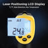 Infrared Thermometer Laser Temperature Gun, -58? to 1112?, Adjustable Emissivity, Digital IR Thermometer for Cooking