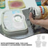 Healifty Dental Silicone Mixing Cup, Lab Rubber Mixing Cup for Practical Dental Oral Use