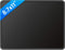 Black Mouse Pad for Desk, Basic Bundle for Computer and Laptop, Big Non-Slip Rubber Base & Waterproof
