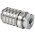 PD222 Test Port Quick Couplings: Push to Connect, 1/8" Body Size, 1/8"-27 NPTF Thread Size