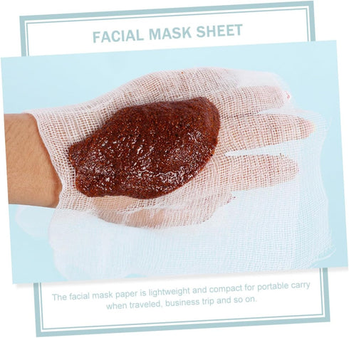 100pcs PartyKindom Professional Beauty Salon Gauze Pads Gauzes Paper Face Skincare