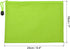 PATIKIL Waterproof Zipper File Bags, 3 Pack A5 Document Holders, Pencil Pouch for Office Use, Green Color