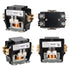 HVAC Contactor: 120VAC Control for Compressor and Fan Motor, Safe and Energy-saving (2Pole_30Amp)