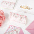 50 Pack Whaline Pink Flower Thank You Cards Floral Thank You Greeting Note Cards Boxed with Envelope Sticker