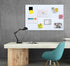 Large Cork Board Felt Board Tiles with 30 Push Pins, 11.8"x11.8" Pack of 6 for Home Office Kitchen