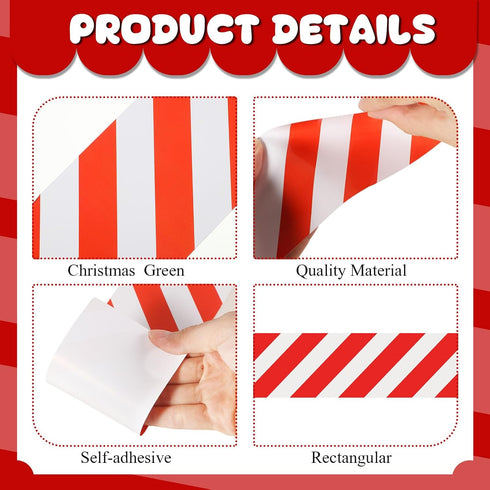 TaoBary 4 Pcs 3D Awning Wall Decorations and 59 ft Bulletin Board Borders Trim for Graduation School Classroom