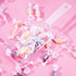 Ice Scoop Candy Buffet Containers, Hmxpls Clear Plastic Scoopers for Popcorn Cookie Candy Buckets (6 Pack)