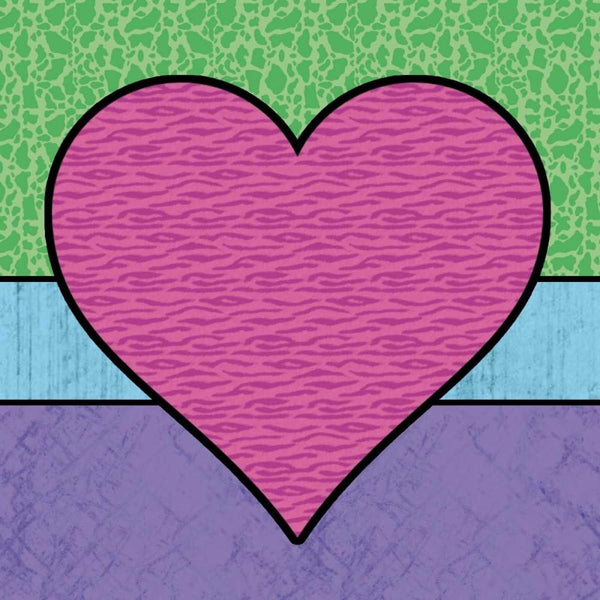Posterazzi Highlighter Love Photo Print, 18 x 18, Multi