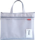 Pendancy Large Waterproof Mesh Zipper Pouch 11x13.7 in, Double Pocket File Bag with Handle for Document Storage